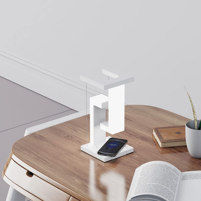 Floating Illusion Tensegrity Wireless Charging Table Lamp