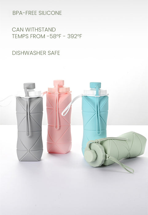 Silicone Folding Water Bottle: The Traveler's Essential Companion