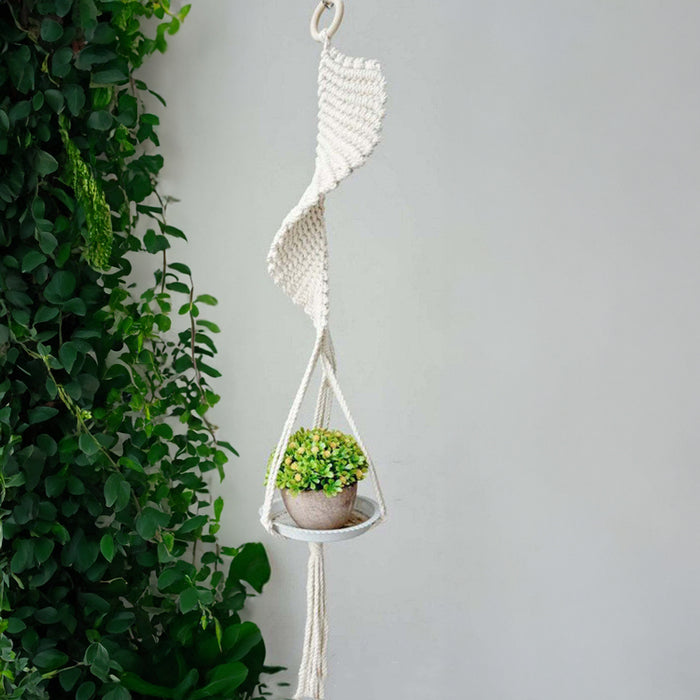 Boho Elegance: Hanging Macramé Plant Holders
