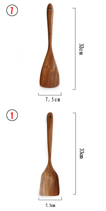 Thai Teak Kitchen Tools