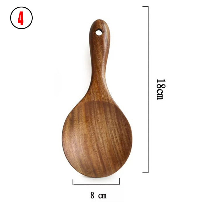 Thai Teak Kitchen Tools