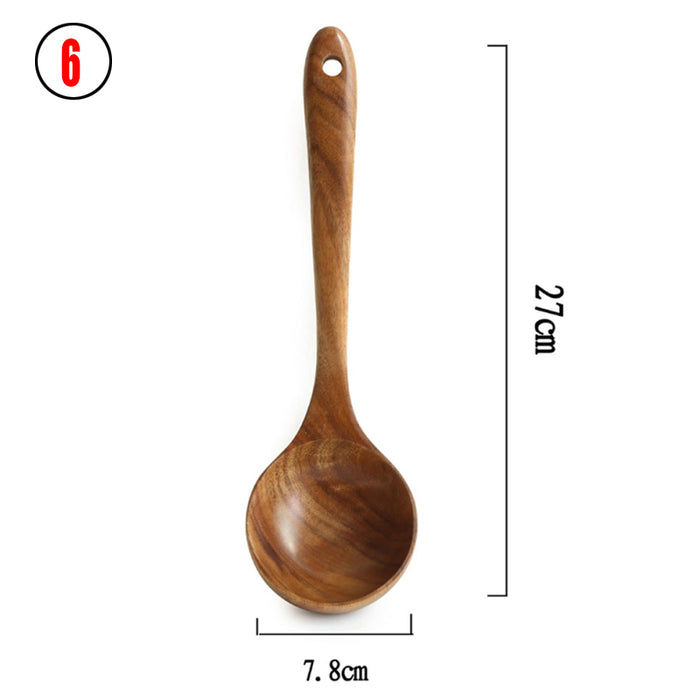 Thai Teak Kitchen Tools